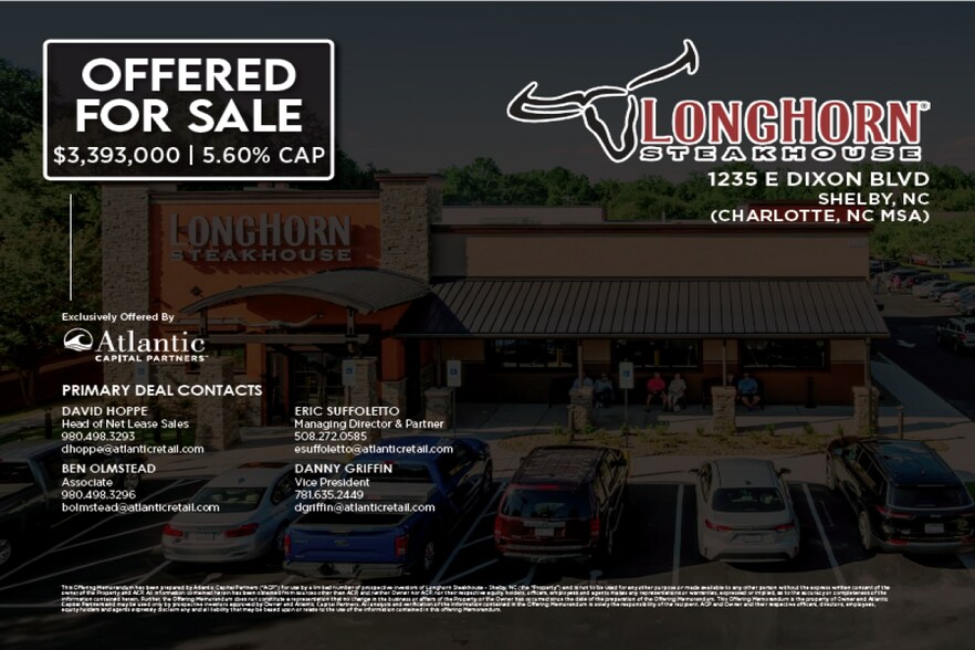 More Photos Of 1235 E Dixon Blvd, Shelby Restaurant For Sale