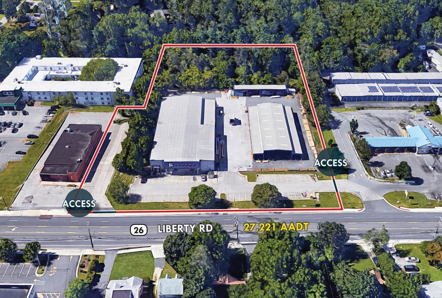 Primary Photo Of 9115-9127 Liberty Rd, Randallstown Freestanding For Lease