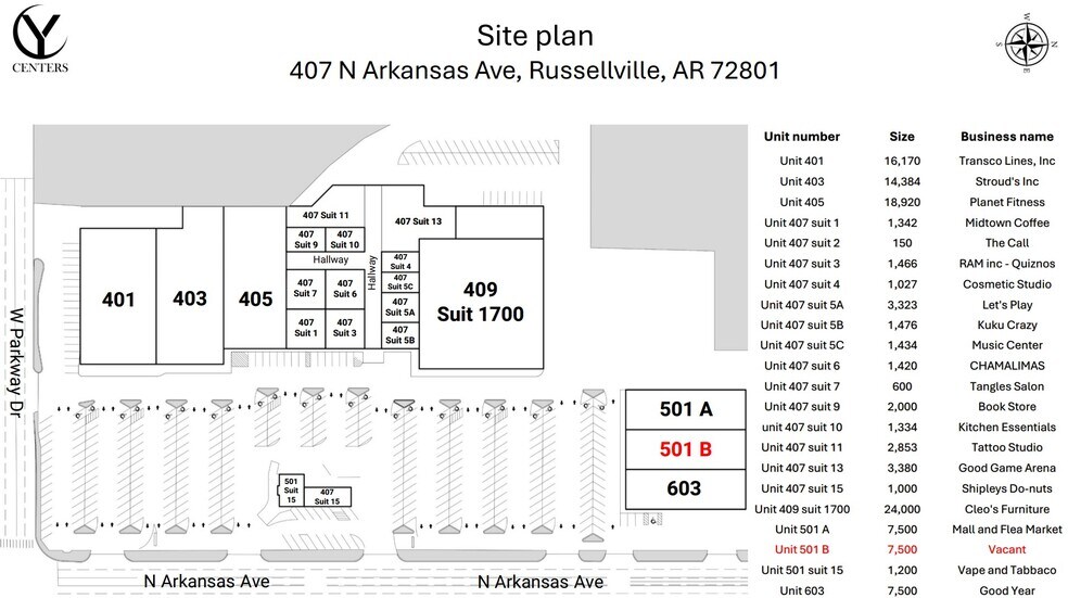 More Photos Of 407 N Arkansas Ave, Russellville Unknown For Sale