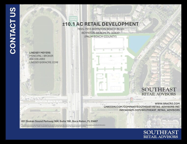 More Photos Of 7885 West Boynton Beach Blvd., Boynton Beach Land For Lease