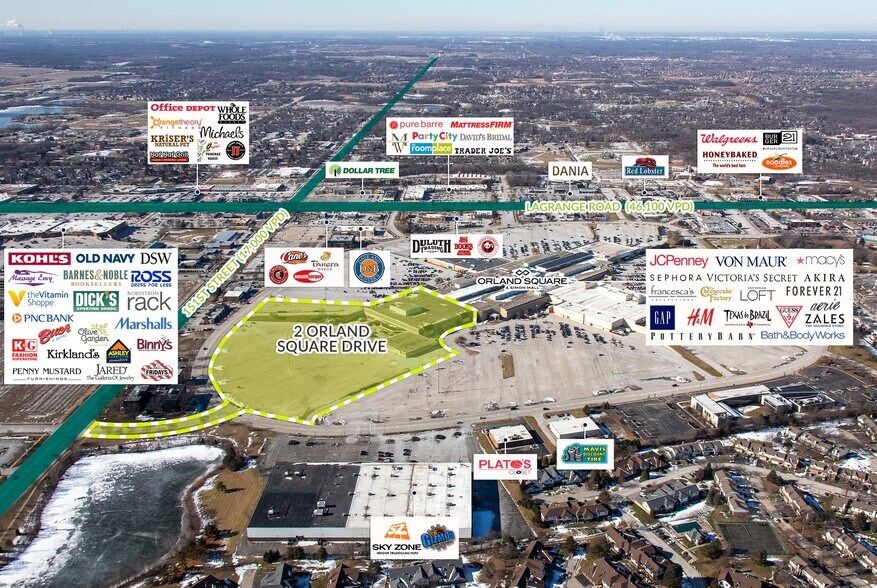 More Photos Of 2 Orland Square Dr, Orland Park General Retail For Sale
