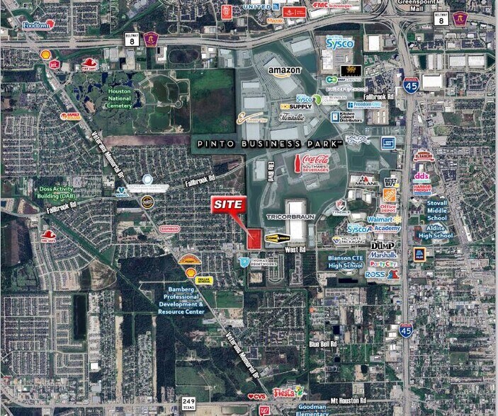 Primary Photo Of 700 West Rd, Houston Land For Sale