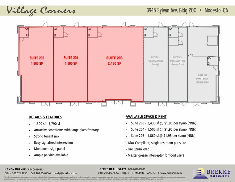 More Photos Of 3948 Sylvan Ave, Modesto Storefront Retail Office For Lease