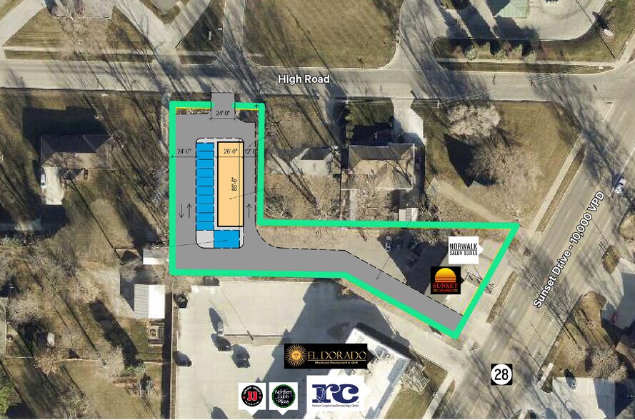 More Photos Of 1409 Sunset Dr, Norwalk Land For Lease