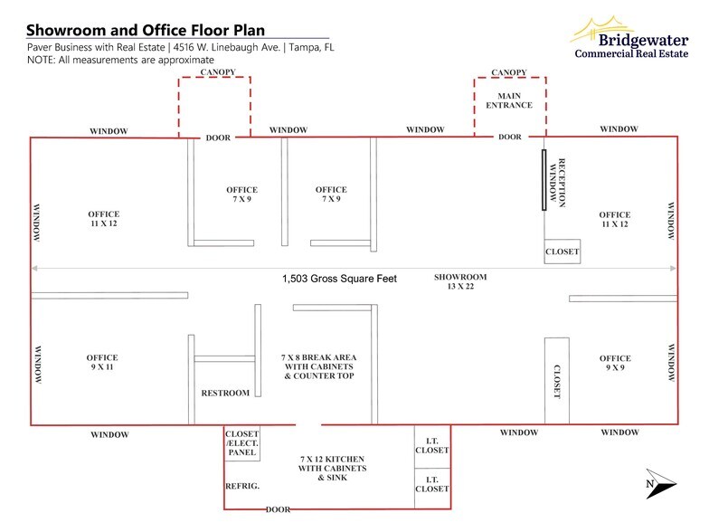 More Photos Of 4516 W Linebaugh Ave, Tampa Storefront Retail Office For Sale