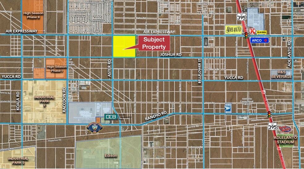 More Photos Of Air Expressway Blvd @ Daisy, Adelanto Land For Sale