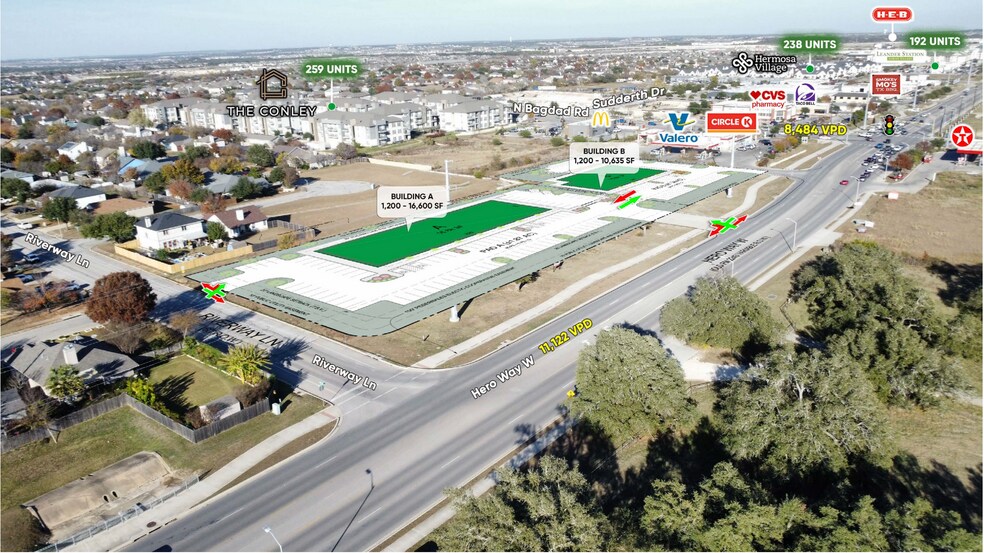 More Photos Of 12232 Hero Way, Leander General Retail For Lease