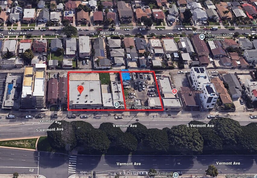 Primary Photo Of 8872 S Vermont Ave, Los Angeles Land For Lease