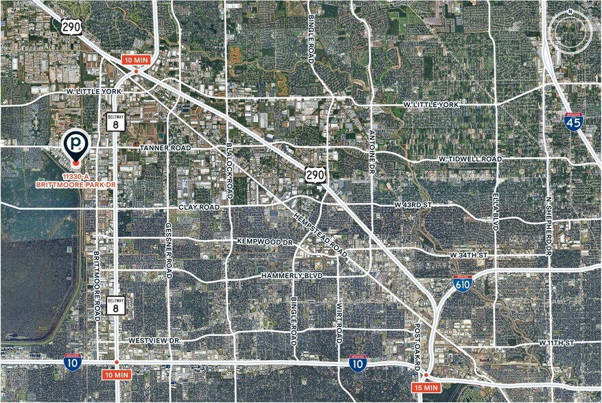 More Photos Of 11330 Brittmoore Park Dr, Houston Warehouse For Lease