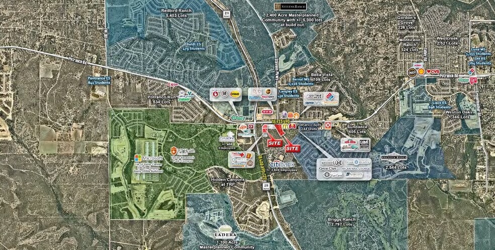 More Photos Of Potranco & Highway 211, San Antonio Land For Sale