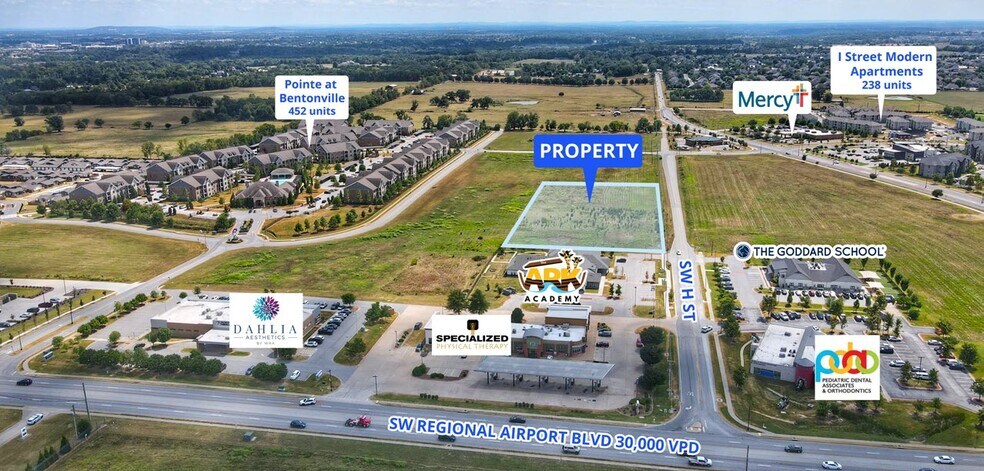 Primary Photo Of Soutwest H St, Bentonville Land For Sale