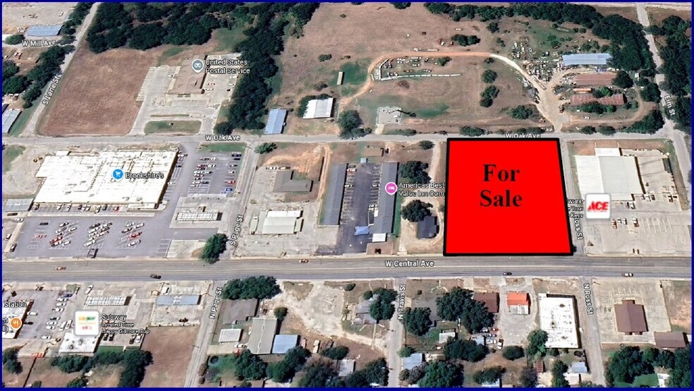Primary Photo Of 602 West Central Avenue Ave, Comanche Land For Sale