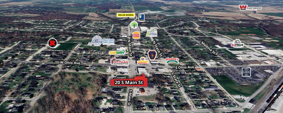 More Photos Of 20 S Main St, Rittman Bank For Sale