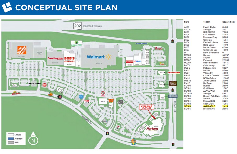 More Photos Of 2750-2860 E Germann Rd, Chandler Unknown For Lease