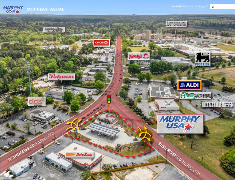 More Photos Of 6119 Saint Andrews Rd, Columbia Convenience Store For Sale