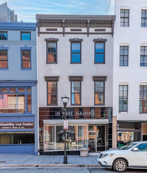 More Photos Of 115 W Saratoga St, Baltimore Storefront Retail Residential For Sale