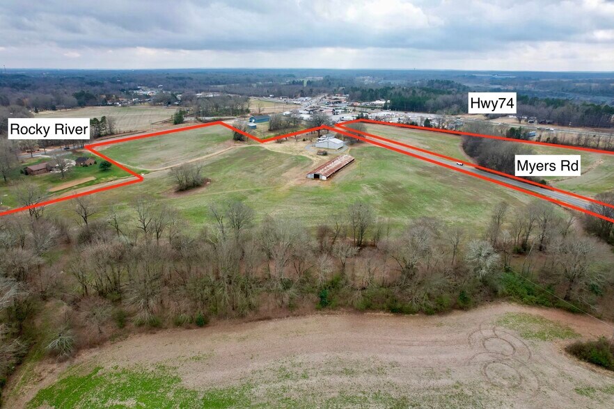More Photos Of Myers & Rocky River Rd, Monroe Land For Sale