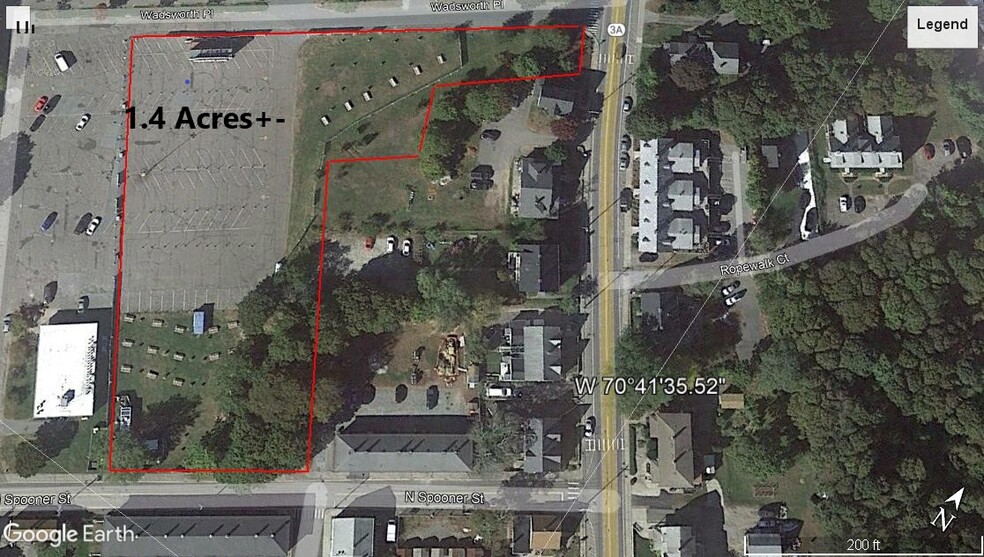 Primary Photo Of 23 N Spooner St, Plymouth Land For Sale