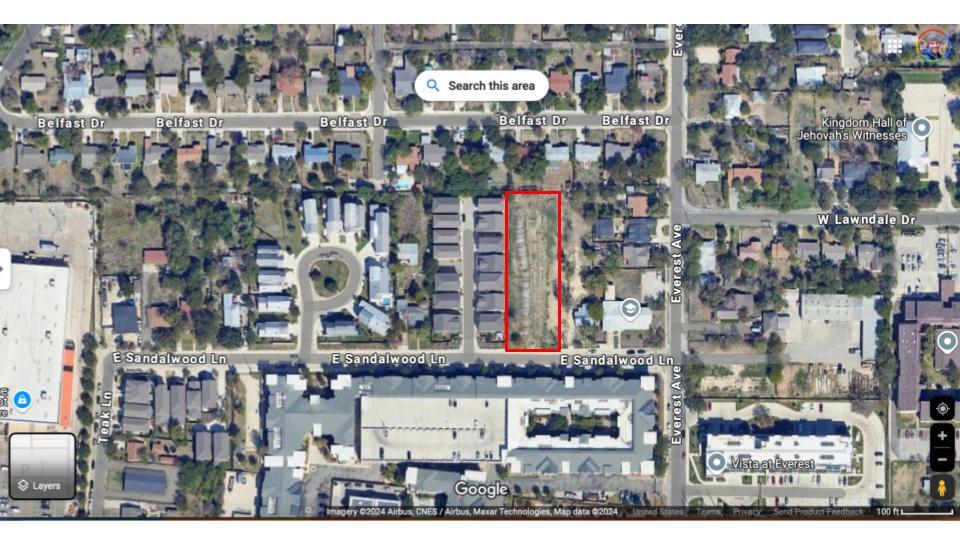 More Photos Of 1519-1523 E Sandalwood Ln, San Antonio Land For Sale