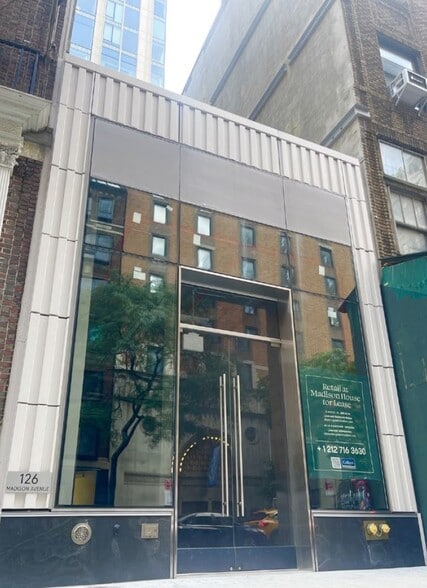 Primary Photo Of 126 Madison Ave, New York Storefront For Lease