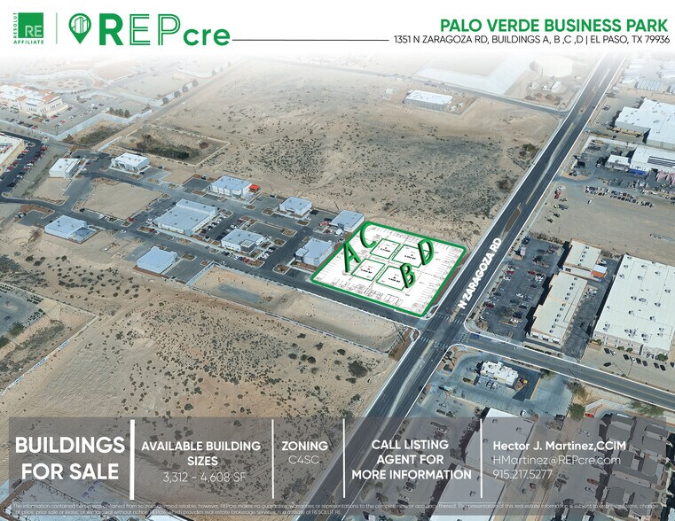 Primary Photo Of 1351 N Zaragoza Rd, El Paso Office For Sale