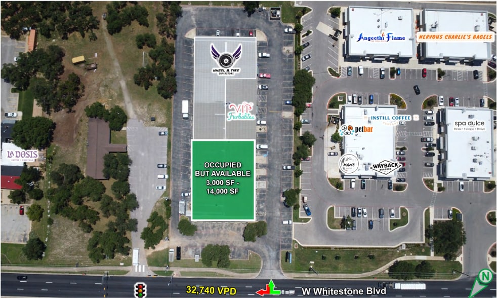 More Photos Of 400 W Whitestone Blvd, Cedar Park General Retail For Lease