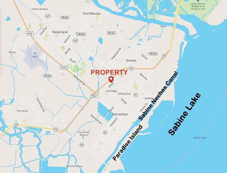 More Photos Of 39th St & Tallow Wood Dr, Port Arthur Land For Sale