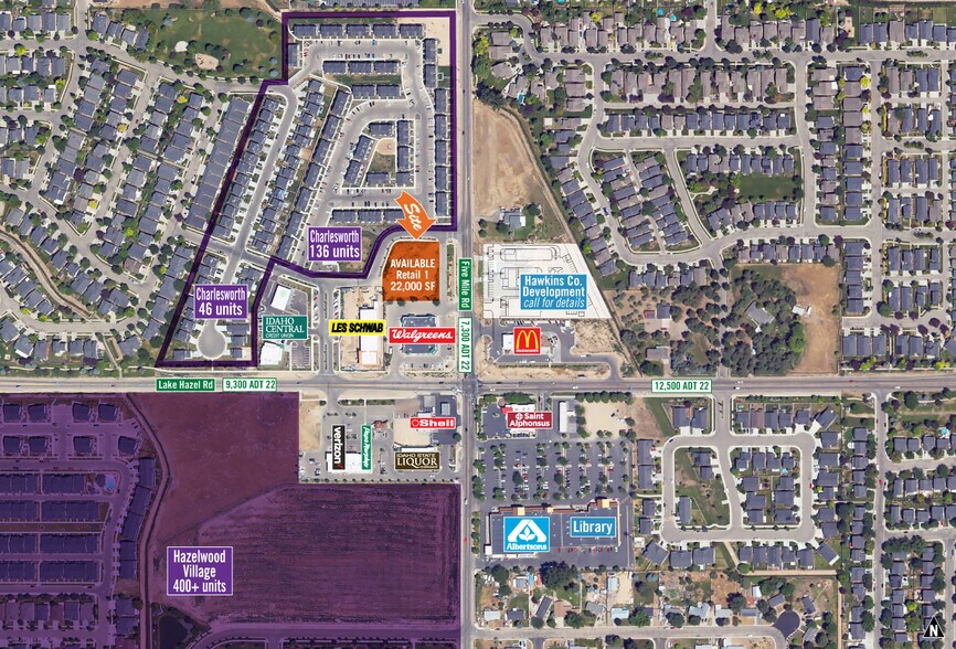 Primary Photo Of 10619 W Meyering Ln, Boise Land For Lease