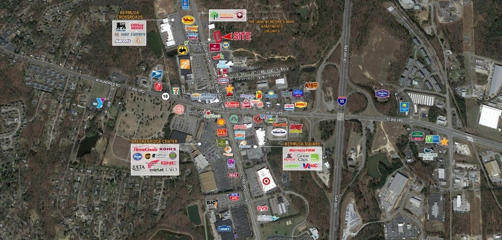 Primary Photo Of 12141 Jefferson Davis Hwy, Chester Land For Sale