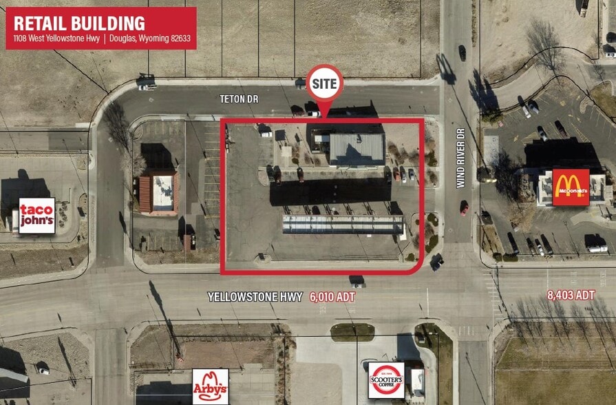 More Photos Of 1108 Yellowstone Hwy, Douglas Freestanding For Sale