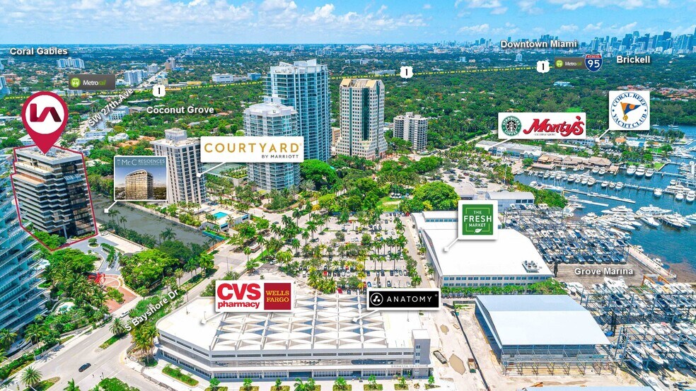 More Photos Of 2665 S Bayshore Dr, Coconut Grove Office For Lease