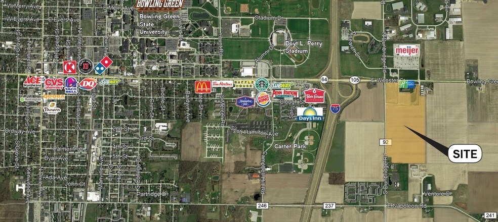 More Photos Of West Rd and Dunridge Rd, Bowling Green Land For Sale