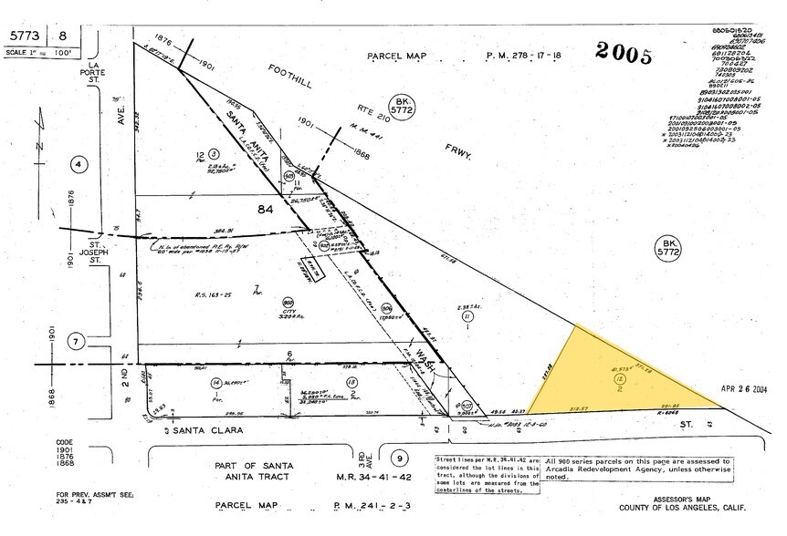 Primary Photo Of 405 E Santa Clara St, Arcadia Research And Development For Sale