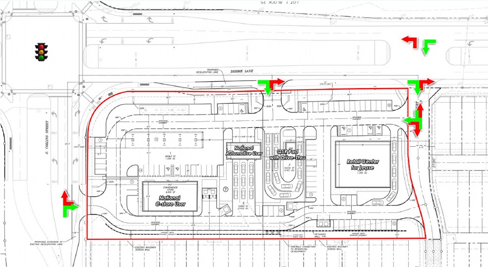 More Photos Of 800 S Debbie St, Arlington General Retail For Lease