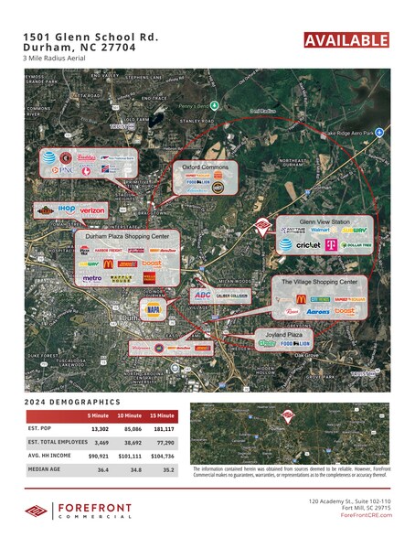 More Photos Of 1501 Glenn School Rd, Durham Land For Lease