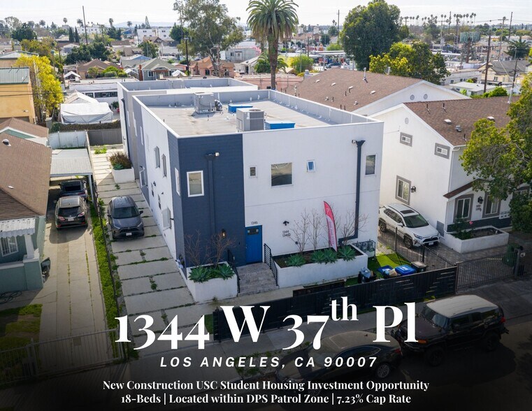 Primary Photo Of 1344 W 37th Pl, Los Angeles Apartments For Sale