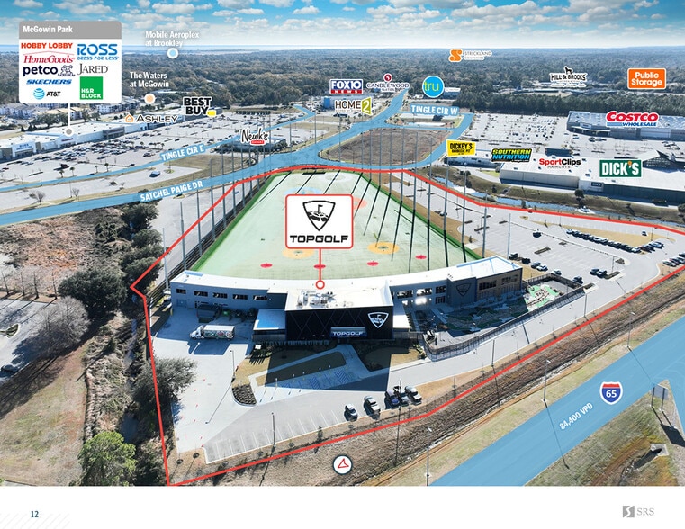 More Photos Of 1250 Satchel Paige Dr, Mobile Freestanding For Sale