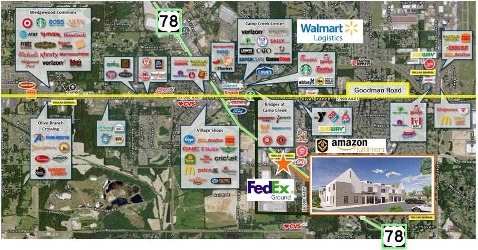 More Photos Of 0 Magnolia Dr, Olive Branch Land For Sale