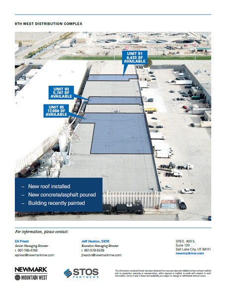 More Photos Of 900-988 W 2950 S, Salt Lake City Warehouse For Lease