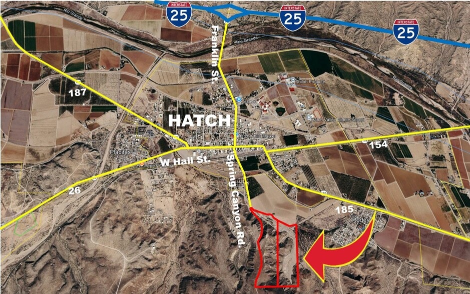 Primary Photo Of 805 & 825 Spring Canyon Rd., Hatch Land For Sale