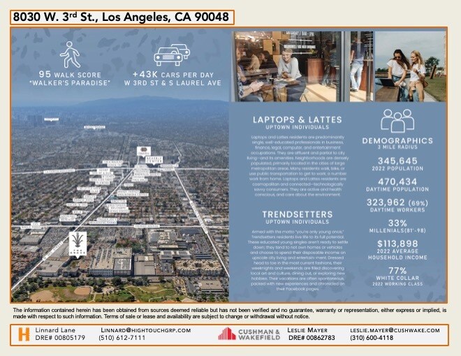 More Photos Of 8030 W 3rd St, Los Angeles Restaurant For Lease