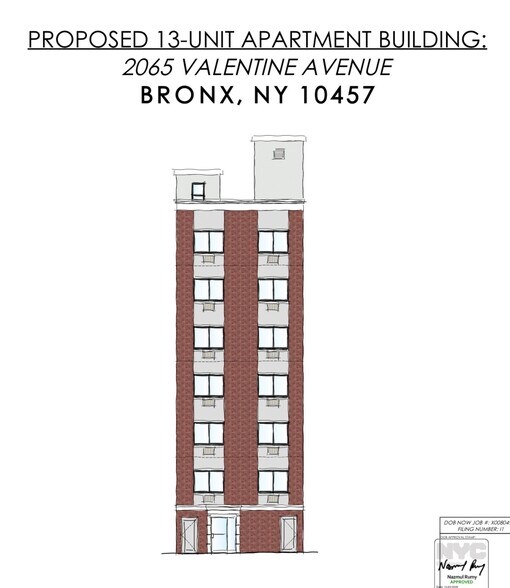 Primary Photo Of 2065 Valentine Ave, Bronx Land For Sale