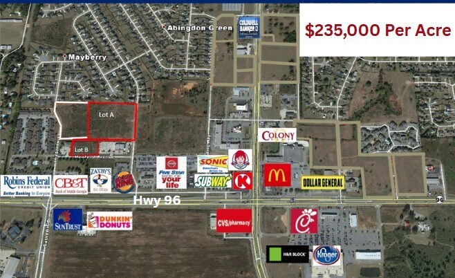 More Photos Of Latham Drive, Warner Robins Land For Sale