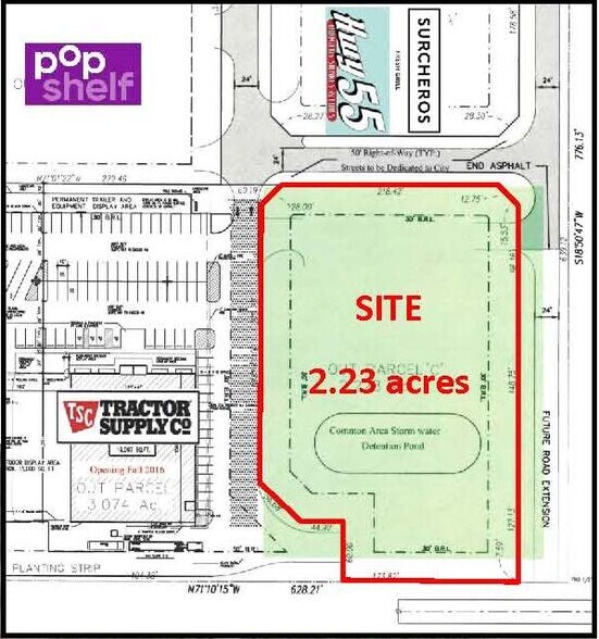 More Photos Of 1586 Boone St, Kingsland Land For Sale