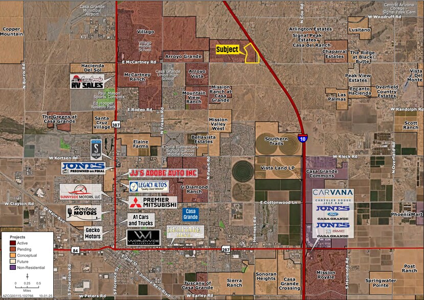 More Photos Of NWC I-10 & McCartney Rd, Casa Grande Land For Sale