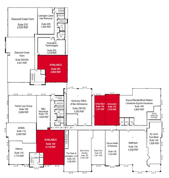 More Photos Of 1510 Newtown Pike, Lexington Office For Lease