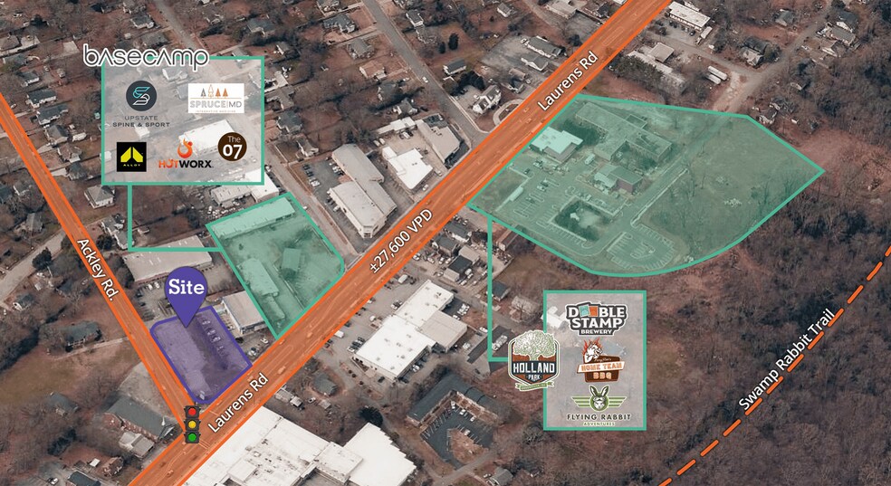More Photos Of 1012 Laurens Rd, Greenville Land For Lease