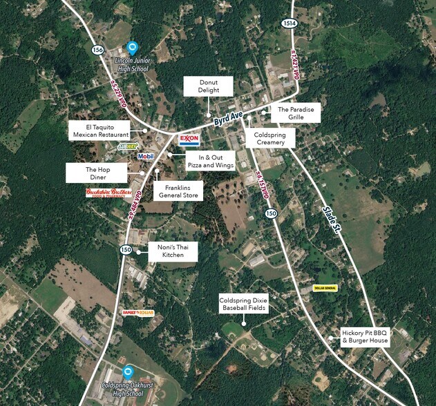 More Photos Of 0 Highway 150, Coldspring Land For Lease