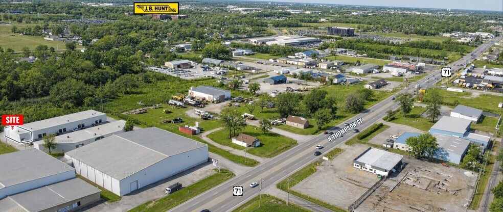 More Photos Of 5764-5766 N Thompson St, Springdale Warehouse For Lease