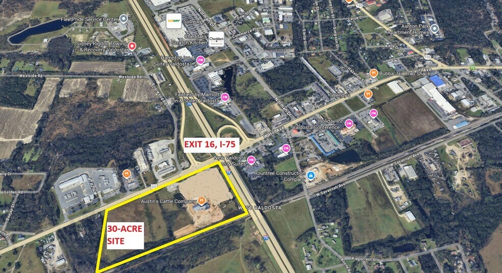 More Photos Of 2103 W Hill Ave, Valdosta Land For Sale